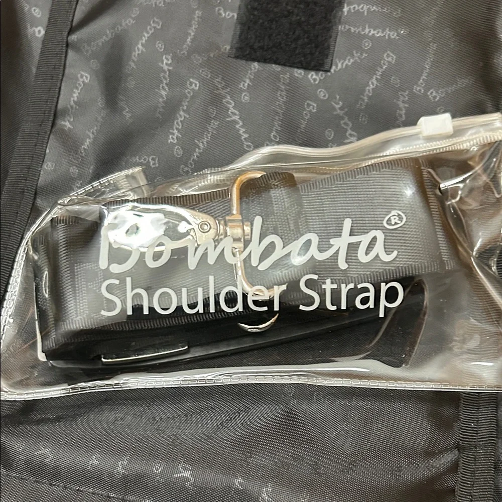 Black Hard-Shell Laptop Carry Case with shoulder strap.  Brand new